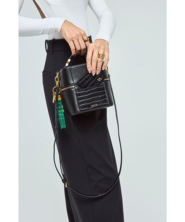 style code 【VerdeVari/ヴェルデヴァリ】バニティバッグ ブラック