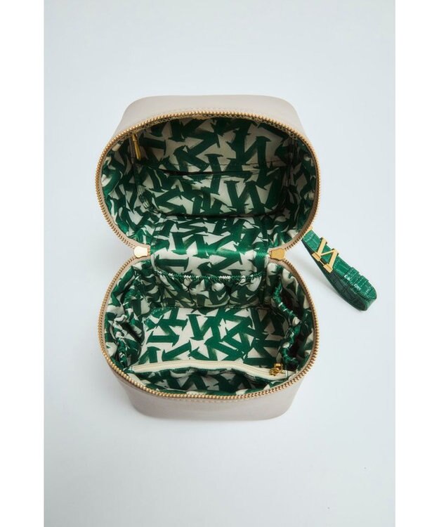 style code 【VerdeVari/ヴェルデヴァリ】バニティバッグ グレージュ