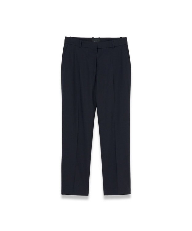JOSEPH 【WEB＆OUTLET限定】テイラーウールブレンド　アンクルレングストラウザーズ Navy