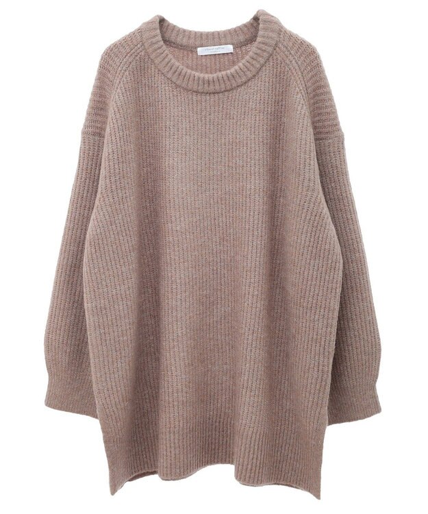 Green Parks ｆｕｗａっと　畦チュニック Camel