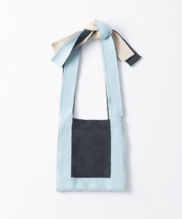 TRICOTE シャギーアレンジノットバッグ 82BEIGE