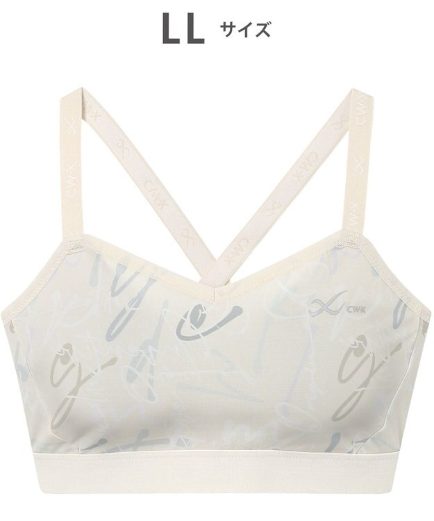 CW-X 【WOMEN】 スポーツブラ スタイルフリー ソフトな着用感 吸汗速乾（本体） HTY110 /ワコール オークル