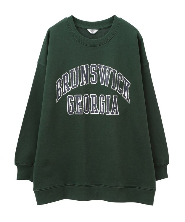 AMERICAN HOLIC ＢＲＵＮＳＷＩＣＫ　ＧＥＯＲＧＩＡ　ＢＩＧスウェット Green