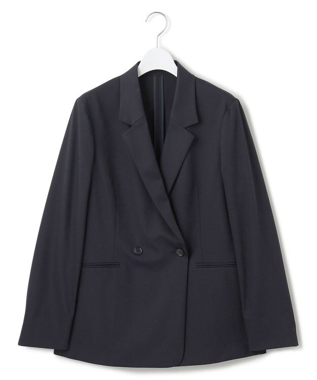 23区 【Oggi3月号掲載/セットアップ対応】 ライトクロス ジャケット ネイビー系