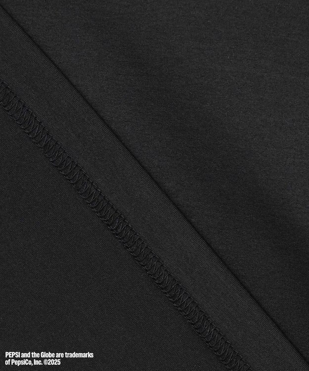 PW CIRCULUS 〈Pepsiコラボ〉【UNISEX】Pepsi 9-LOGO モックネックT ブラック系