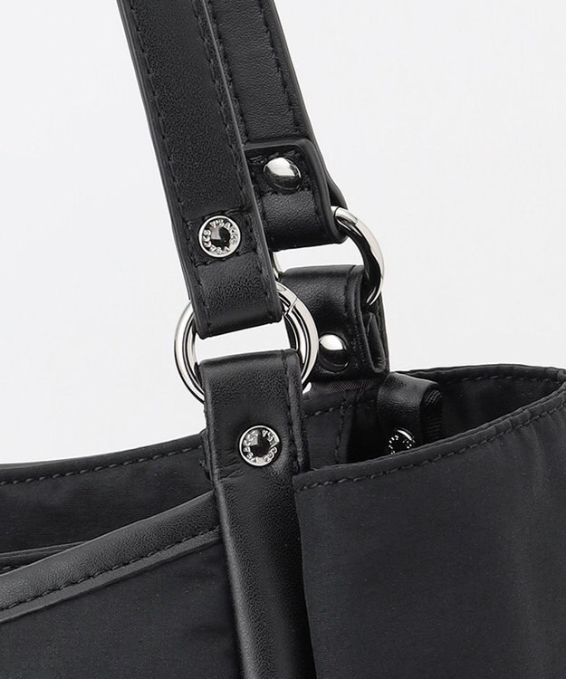 Y'SACCS 【ムック本掲載】タスランナイロントートバッグ midium ブラック