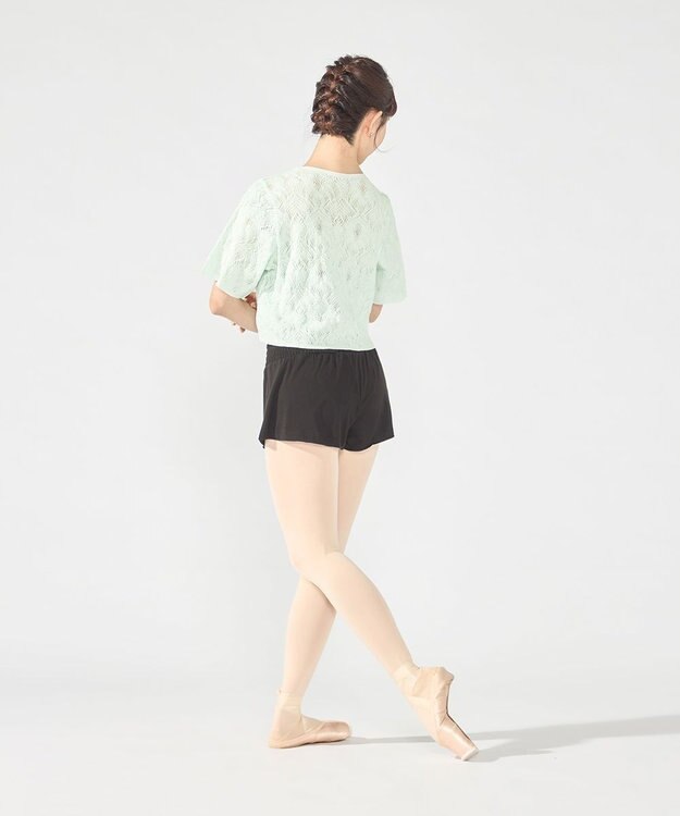 Chacott イージーフィットショートトップ アクアグリーン