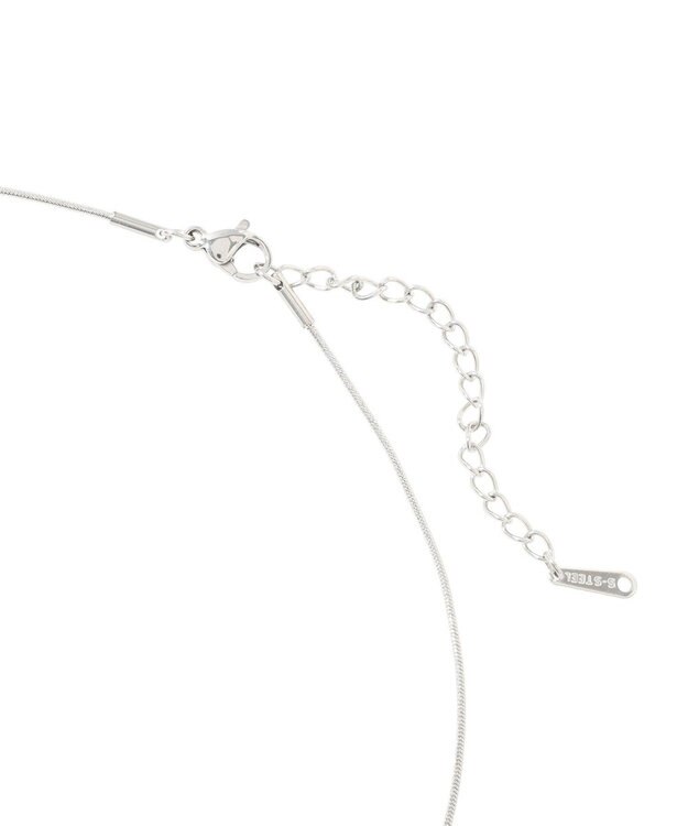 YECCA VECCA ステンレスコインネックレス Silver