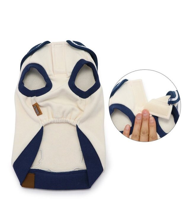 PET PARADISE スヌーピー ご機嫌セーラー トレーナー 中型犬 ホワイト