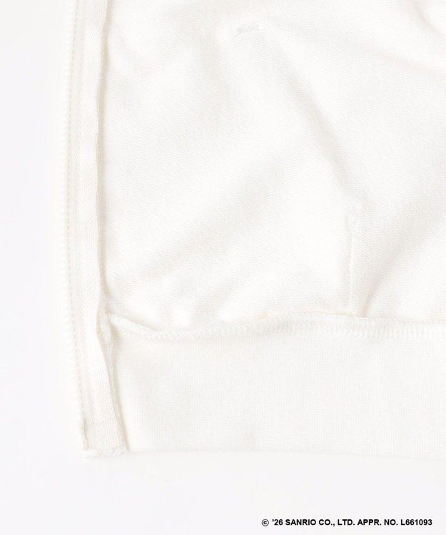 ANY KIDS 【シナモロール×ANY KIDS】なりきりパーカー オフホワイト