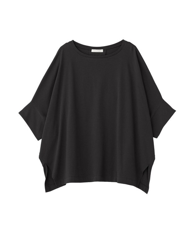 Green Parks 冷やっとすずやかドルマンプルオーバー Black