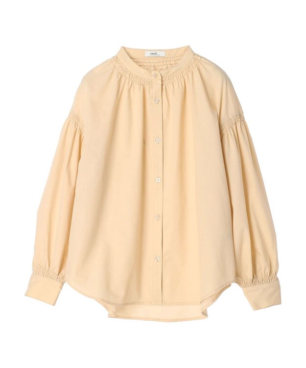 earth music&ecology シャーリングシャツ Beige