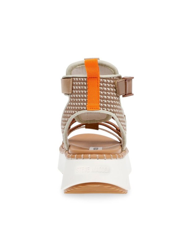 STEVE MADDEN DEELITE アンクルストラップスポーツサンダル タン