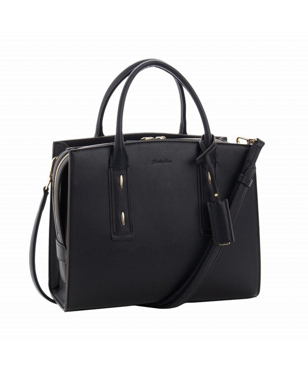 ACE BAGS & LUGGAGE Jewelna Rose メルジュール トートバッグ ミドルサイズ 65601 ジュエルナローズ ブラック