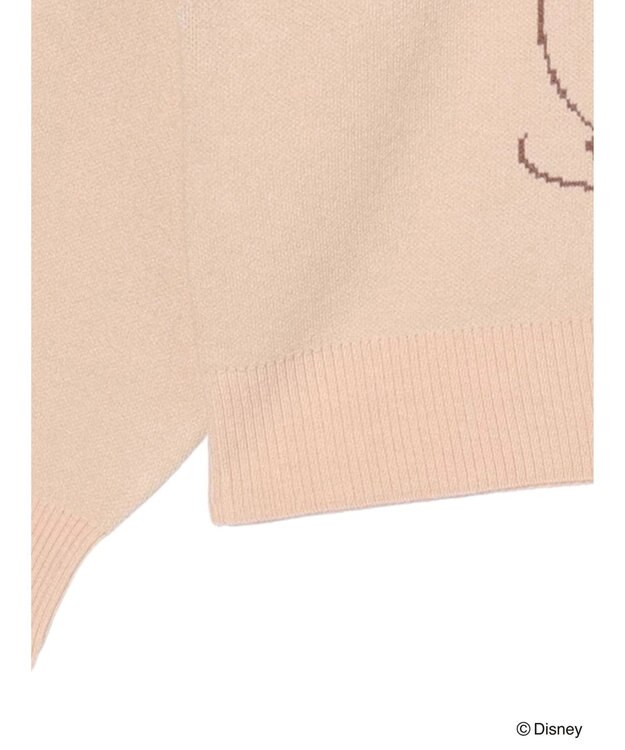 Green Parks Ｄｉｓｎｅｙ／ジャガードニットプルオーバー Beige