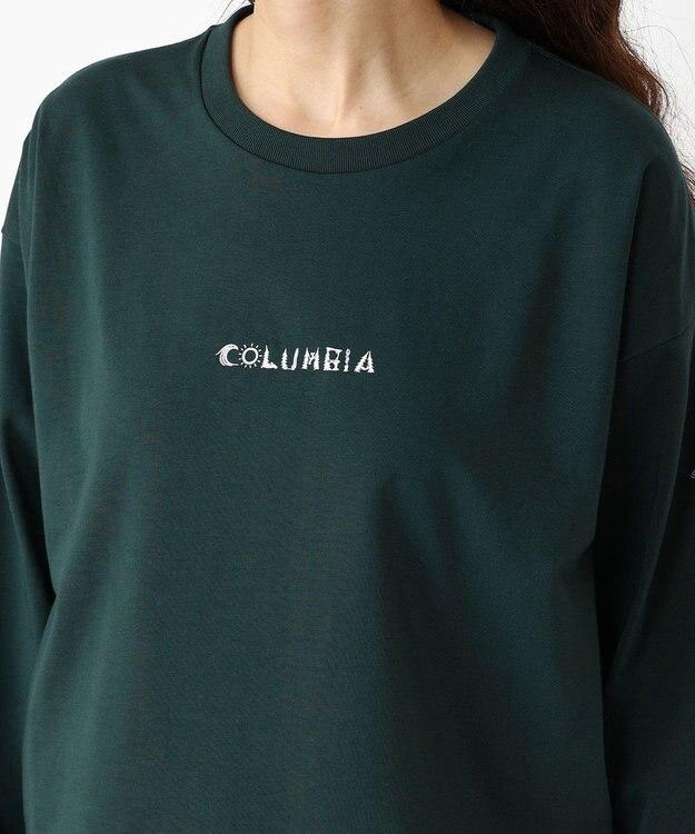 Columbia Columbia/ ウィメンズレイクトゥーアベニューロングスリーブクロップドTシャツ /コロンビア Dark Forest