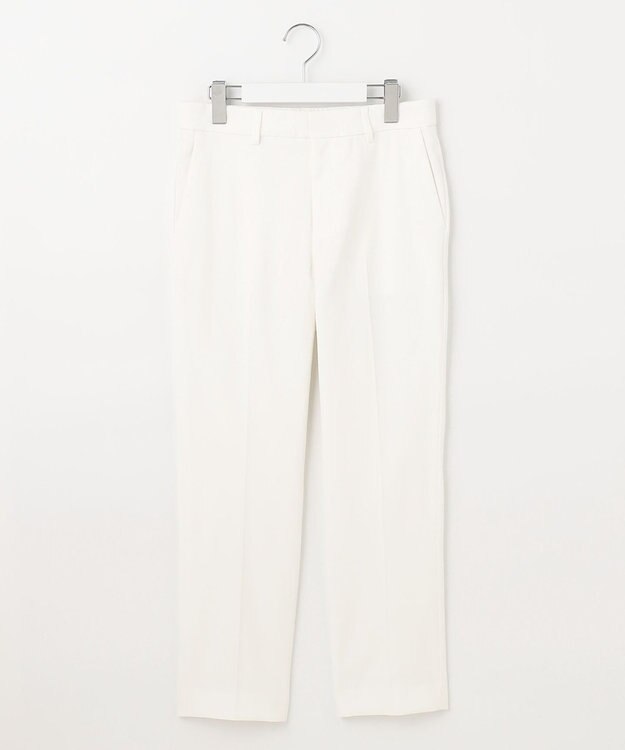 自由区 【ご好評につき新色追加・接触冷感・UVカット・吸水速乾・洗える・XXSサイズあり】シェルタリングドライオックス テーパードパンツ アイボリー系