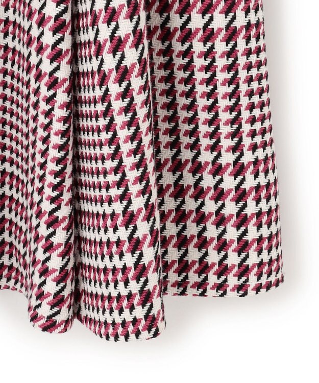 TOCCA 【百田夏菜子さん着用】【消臭】FROSTED CHECK TWEED ドレス アイボリー系