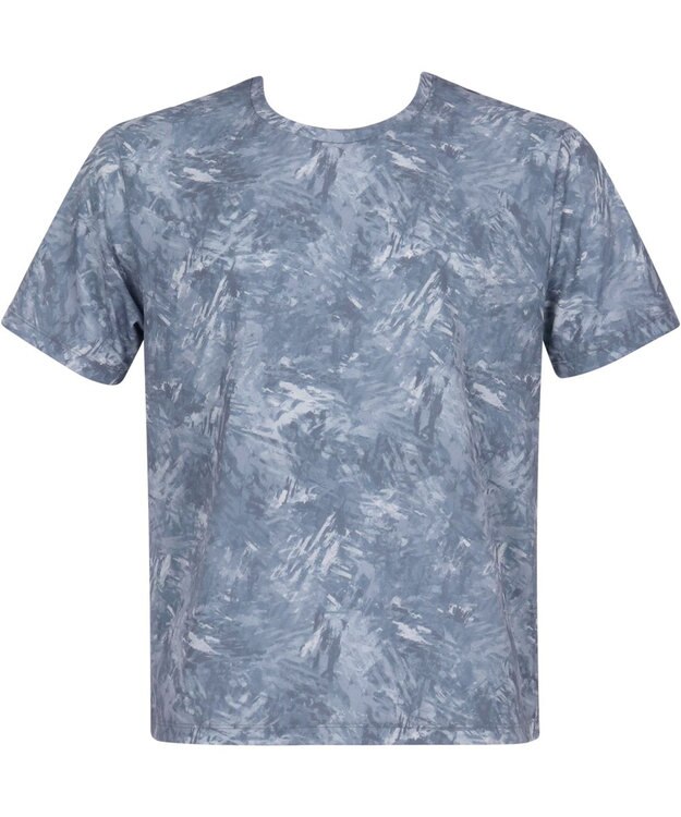 CW-X 【UNISEX】 CW-X トップス 3分袖 カジュアルＴシャツ 少しゆったりとした着用感 吸汗速乾 半袖 ユニセックス DLR105 /ワコール グレイッシュブルー