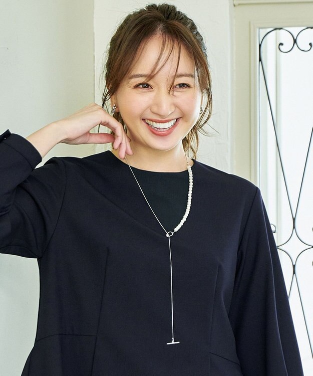 ANY ラリエットネックレス シルバー