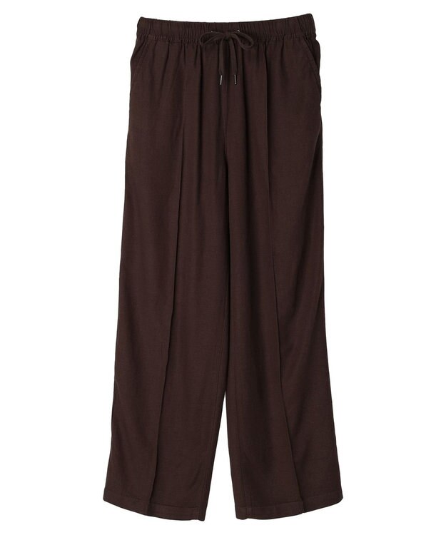 AMERICAN HOLIC リネンブレンドワイドイージーパンツ Brown