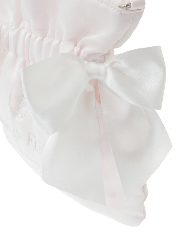 Maison de FLEUR ダブルリボン2Wayトートバッグ Light Pink