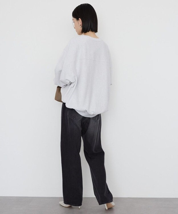 AMERICAN HOLIC ＮＥＢＲＡＳＫＡロゴプリントスウェット② Oatmeal