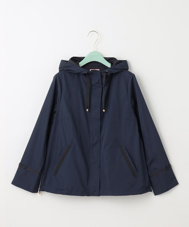 TOCCA 【撥水＆洗える】ENVELOPE ショート丈コート ネイビー系