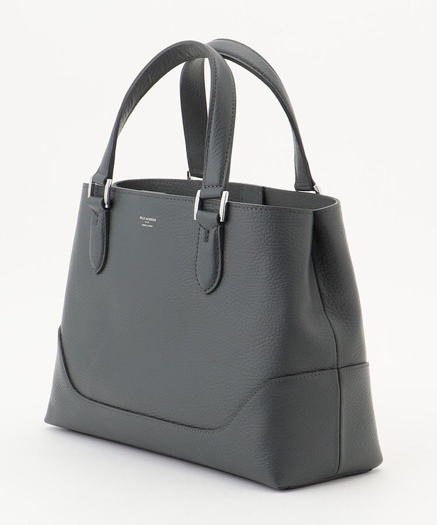 JOSEPH HOMME 【PELLE MORBIDA】ミニトートバッグ ライトグレー系