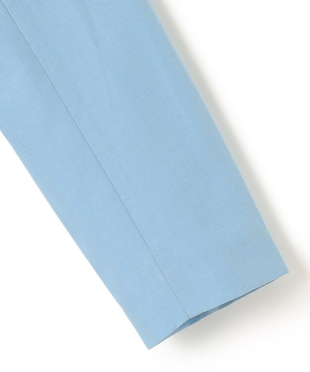 ICB 【洗える】 UnleashLite ノーカラージャケット サックスブルー系