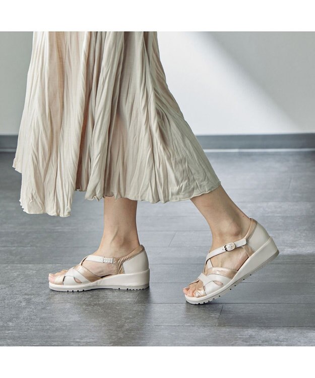 ASICS WALKING ペダラ レディース 3E ブラウン系