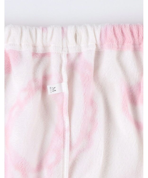 tsumori chisato SLEEP ツモリチサト パジャマ マイクロフリース素材(本体) あったか 長袖 長ズボン レディース UDW403 /ワコール クリーム