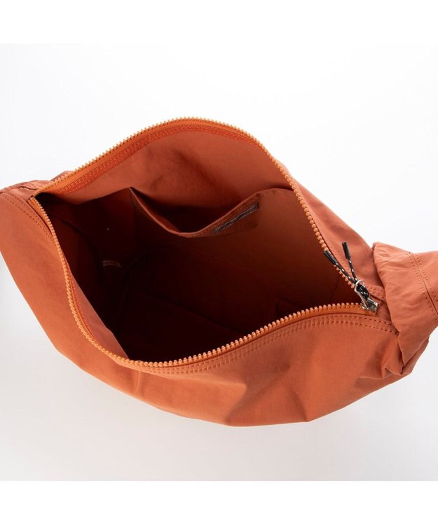 UNBILLION カシュカシュ cachecache / ドロストギャザーショルダーバッグ ダークオレンジ