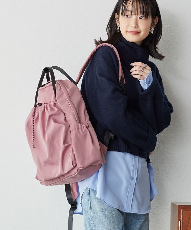 TOPKAPI 【TREASURE TOPKAPI】ドローストリング リュック / バッグパック ピンク