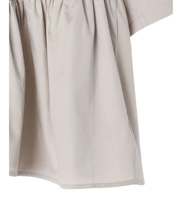 AMERICAN HOLIC 異素材ティアードプルオーバー Gray Beige