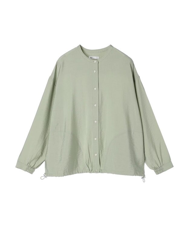 CRAFT STANDARD BOUTIQUE レーヨントロミ羽織りシャツ Light Green