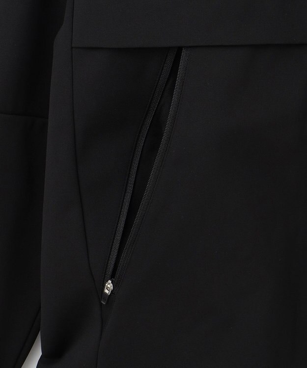 23区GOLF セットアップ可能【MEN】【ストレッチ】TEXBRID ライトブルゾン ブラック系