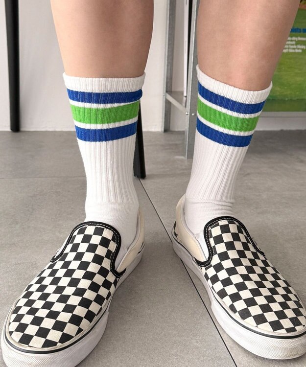 WEGO ラインソックス（R）　 ブルー