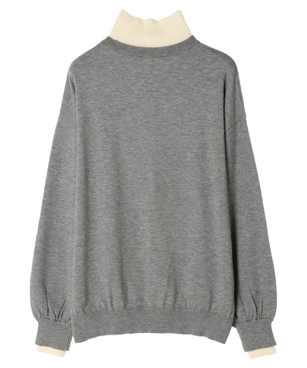 Green Parks ■ＡＪＵＧＡ．×ＧＰ　レイヤードハイネックニット Gray