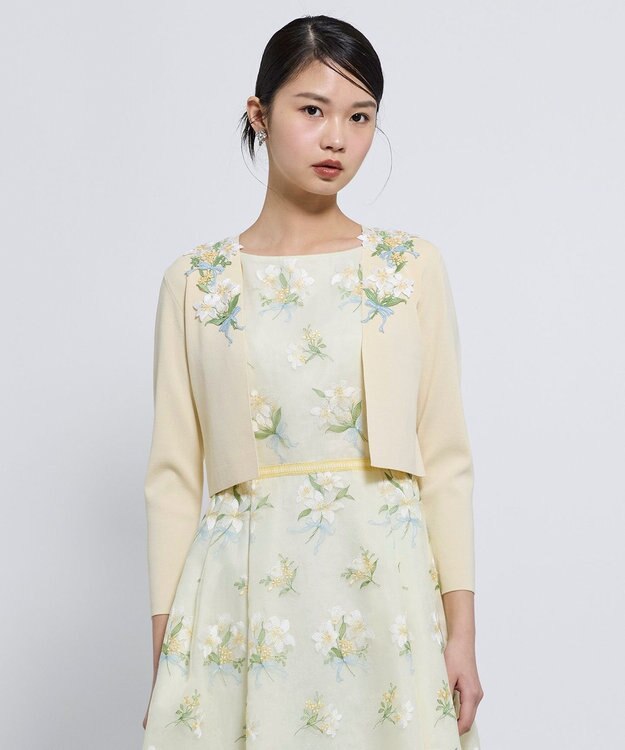 TOCCA 【4/26(日)までの完全受注生産】BEAUTIFUL AS A LILY ボレロ イエロー系