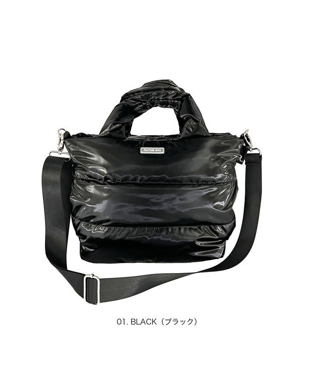 ROOTOTE 3683【弾む軽さフェザールー】FE.デリ.モダーン-A 01：ブラック