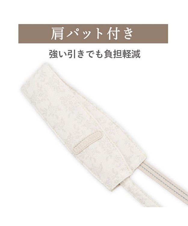 PET PARADISE ペットパラダイス ショルダーリード  花柄 ＳＭ 中型犬 オフホワイト