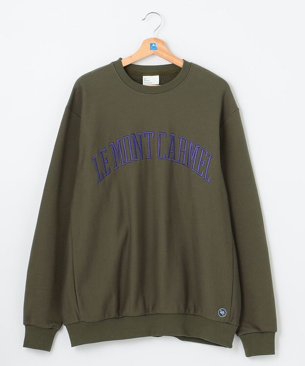 SHARE PARK MENS 【UNISEX】MVS裏毛クルーネックスウェット（L・XLサイズ） カーキ