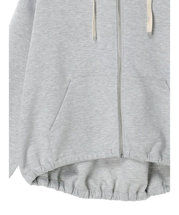 AMERICAN HOLIC バックドレープポンチパーカー Light Gray Mixture