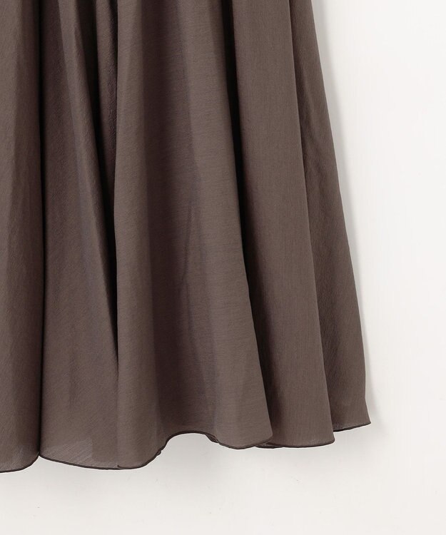 組曲 S 【加藤ローサさん着用】アンティークオーガンプリーツ スカート ブラウン系