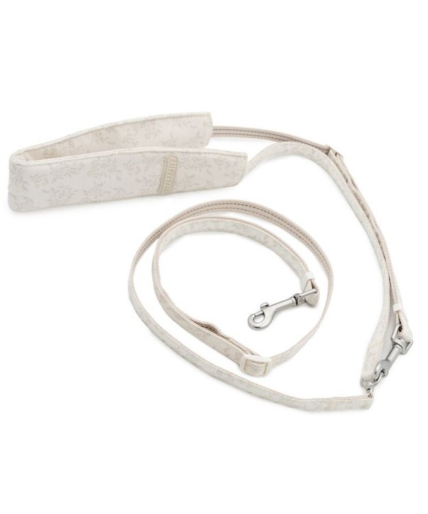 PET PARADISE ペットパラダイス ショルダーリード  花柄 ＳＭ 中型犬 オフホワイト