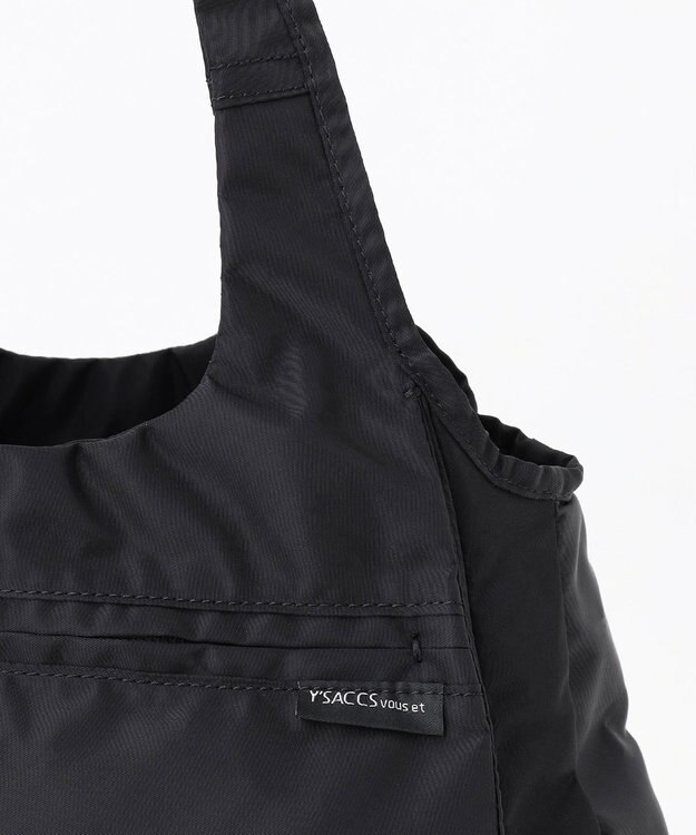 Y'SACCS 【Y’SACCS vous et】立体ポケットクリテ2WAYトート ブラック