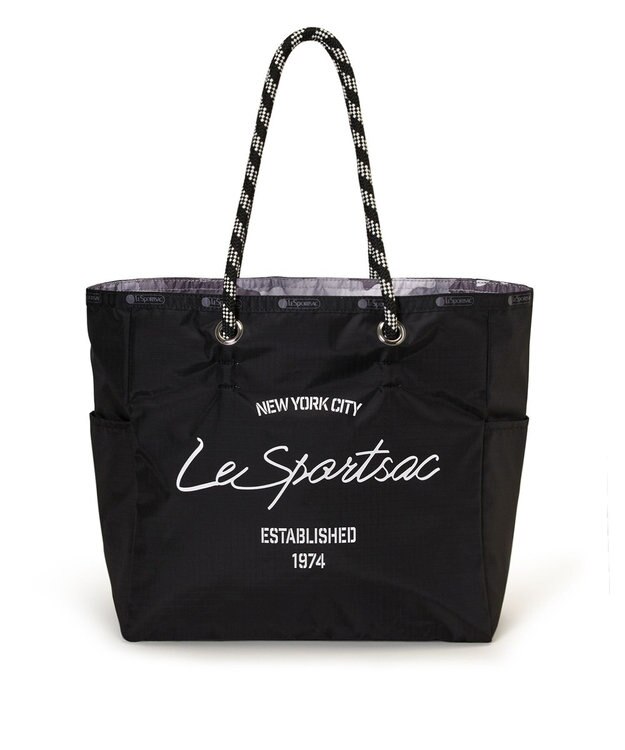 LeSportsac ML 2 WAY TOTE        /2ウェイブラック/グレーカモ 2ウェイブラック/グレーカモ