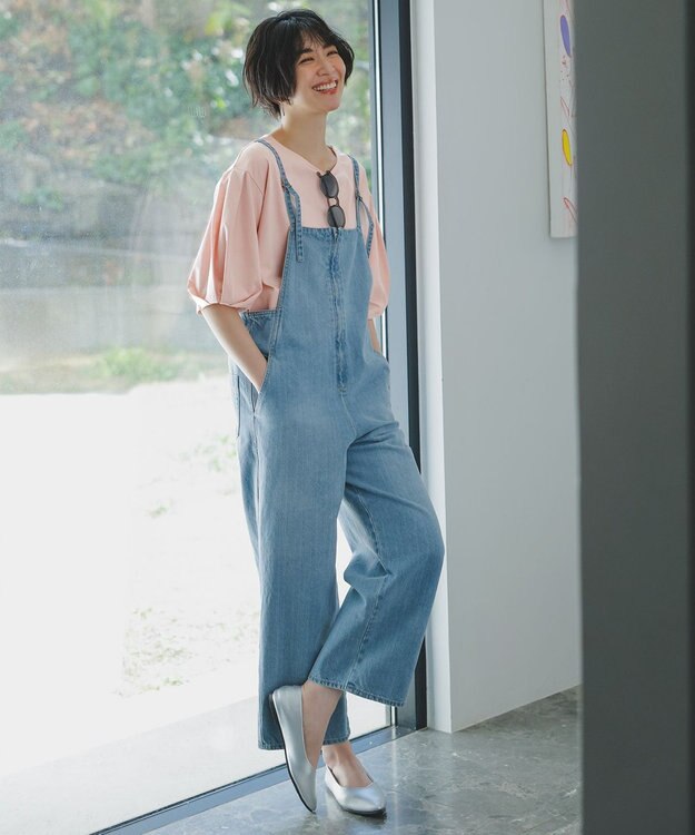 ANY タックスリーブカットソー ピンク