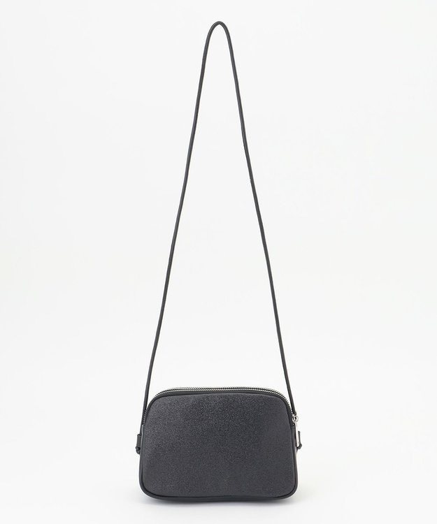 ANY 【前後2WAY】ミニショルダーバッグ ブラック×ブラック